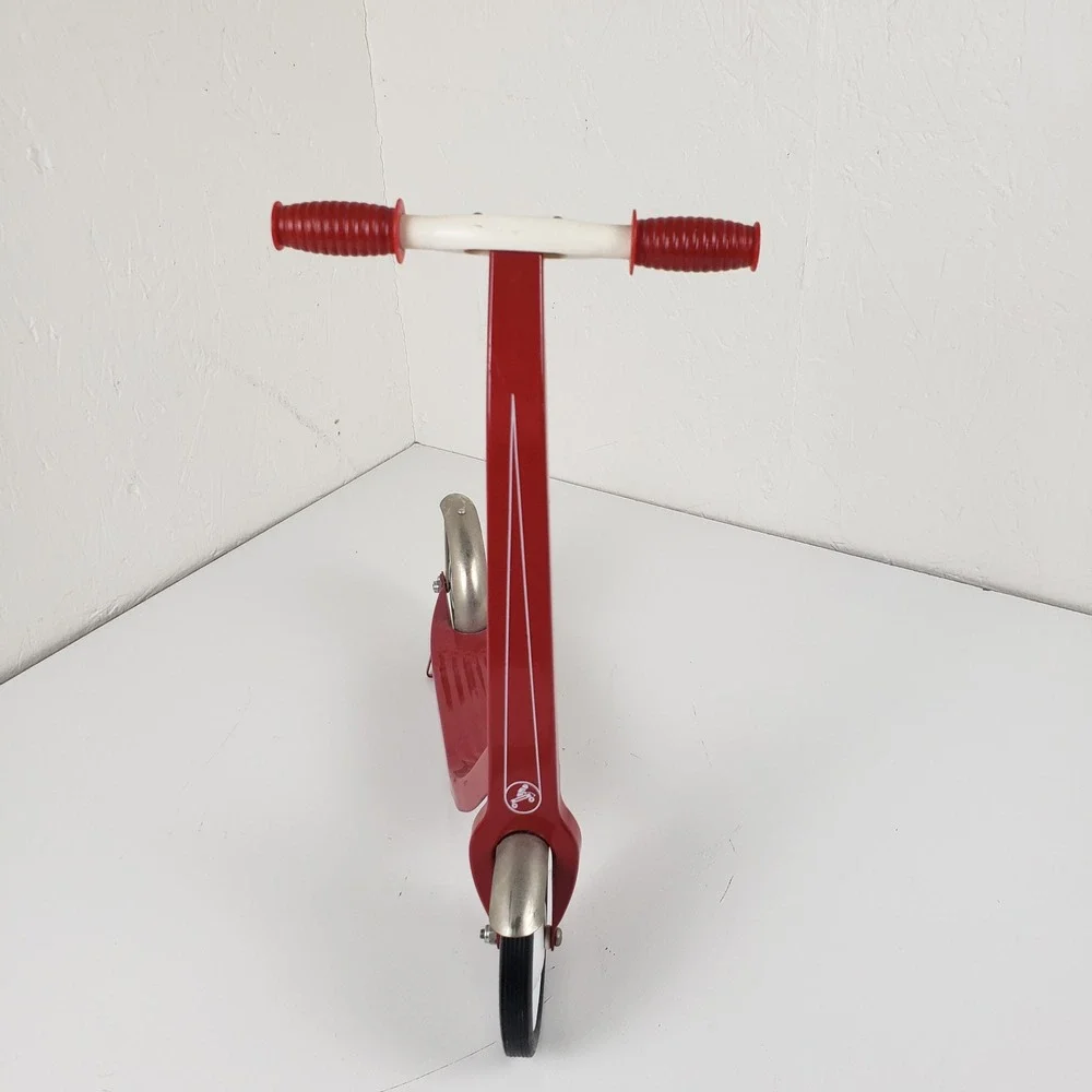 Radio‎ Flyer Miniature Scooter Red Metal Vintage Style Collectible Model Doll